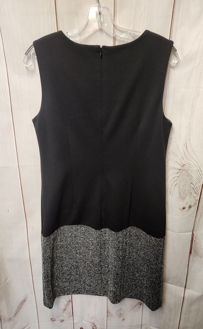 Calvin Klein Women's Size 10 Black & Gray Dress