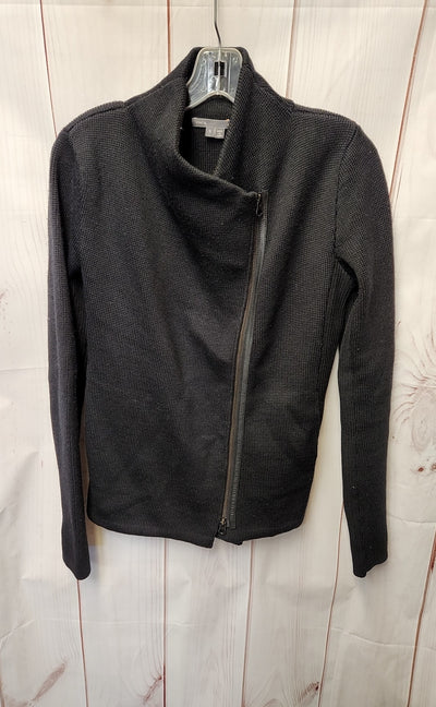 vince. Women's Size S Black Full Zip Sweater