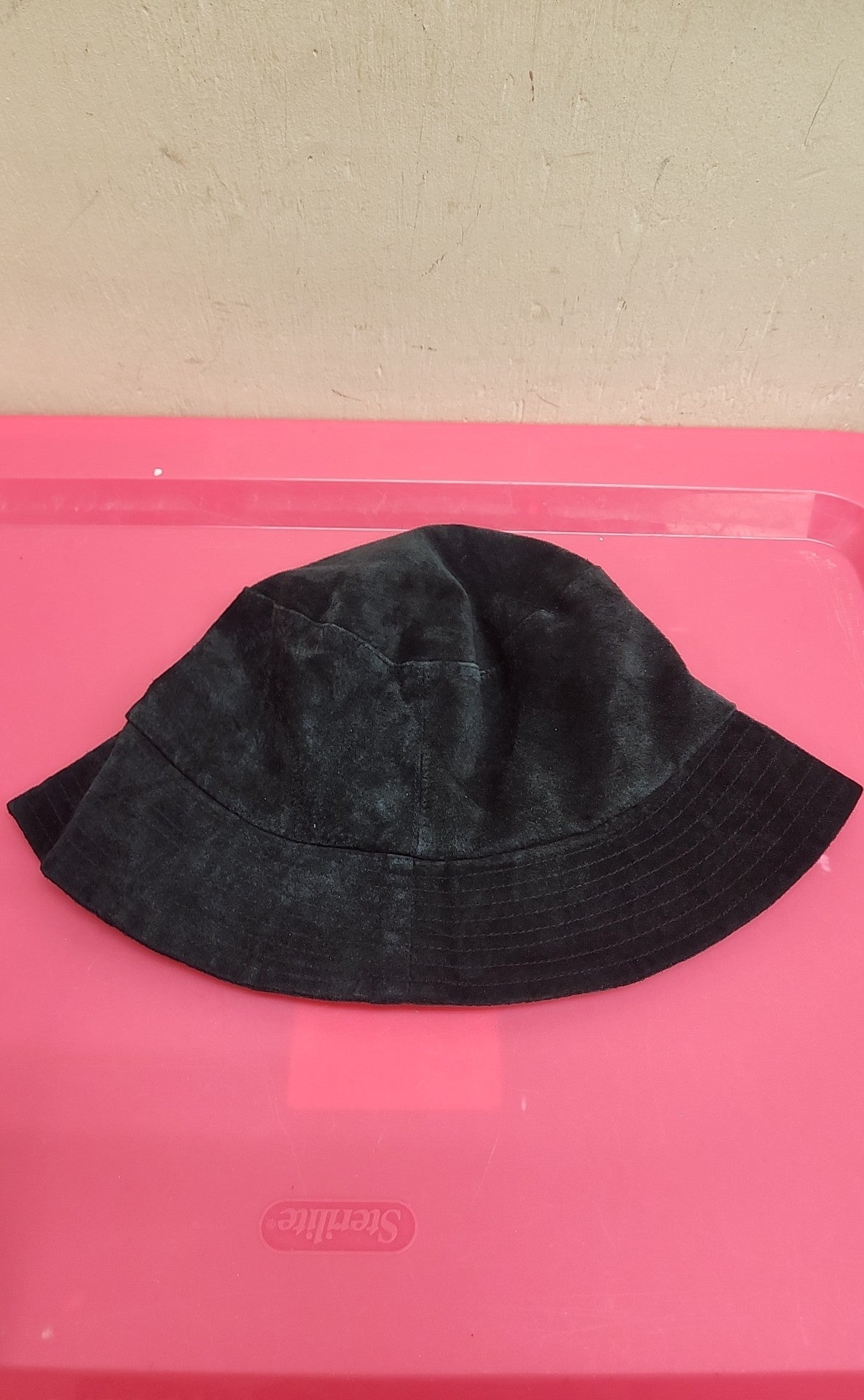 RedFish Designs Black Leather Hat