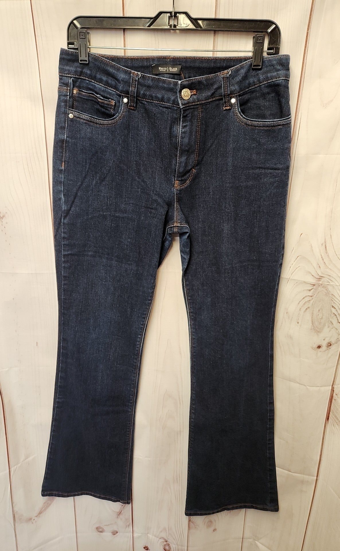 White House Black Market Women's Size 30 (9-10) Blue Jeans Skinny Flare