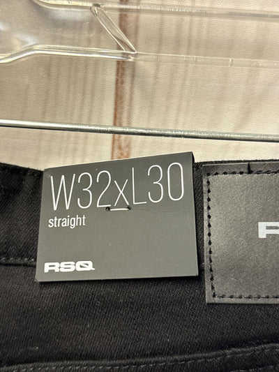 NWT Rsq Men's Size 32x30 Black Jeans
