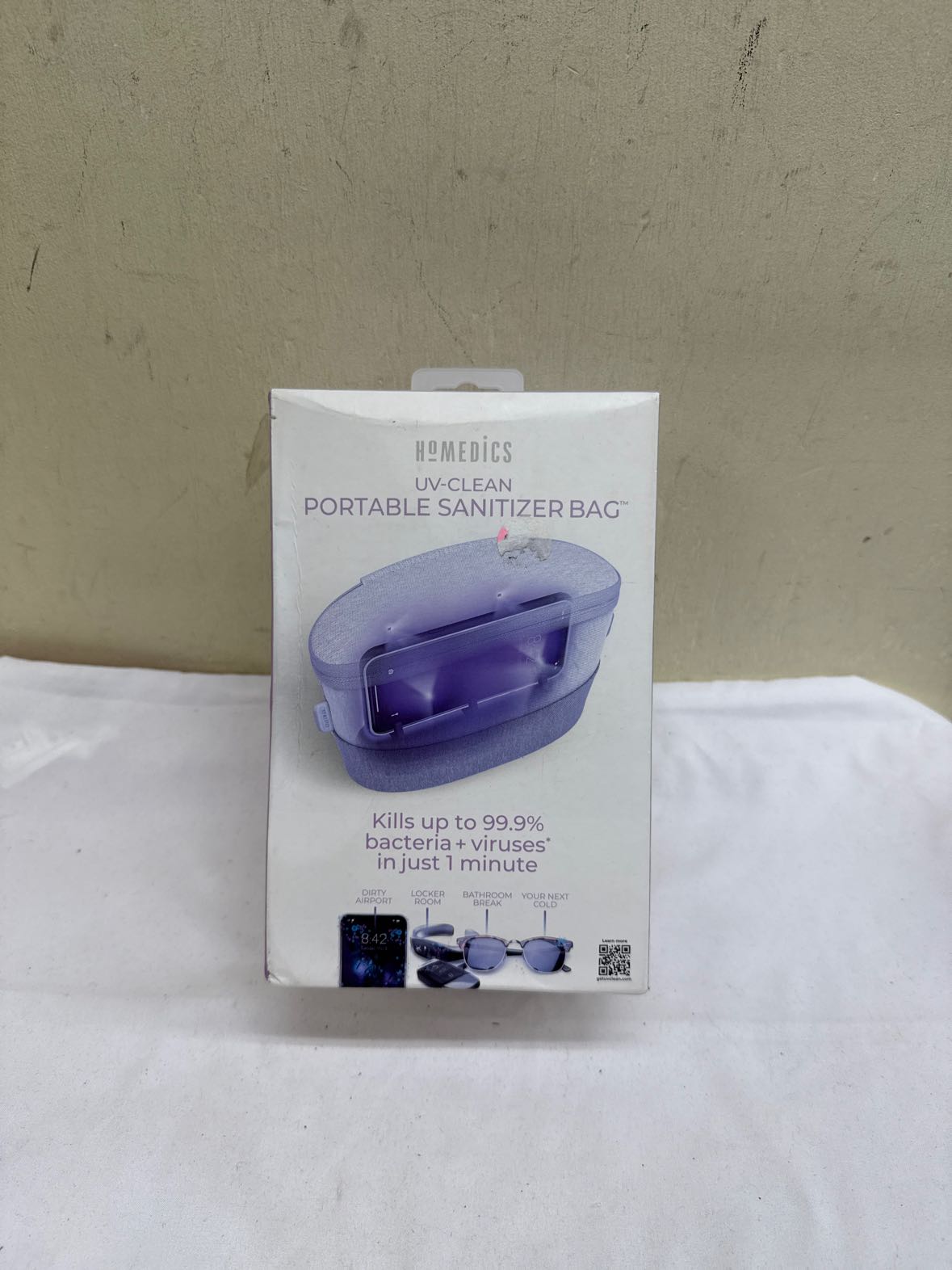 NIB UV Clean Portable Sanitizer Bag Misc. Accessory