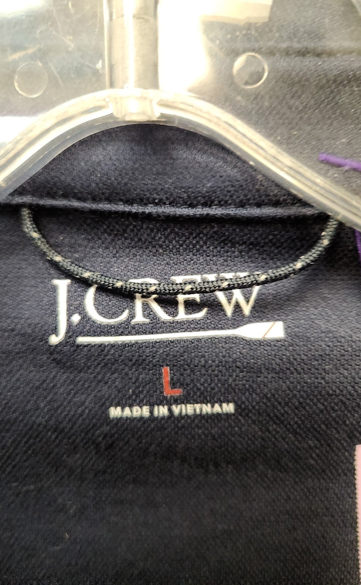J Crew Men's Size L Navy Shirt