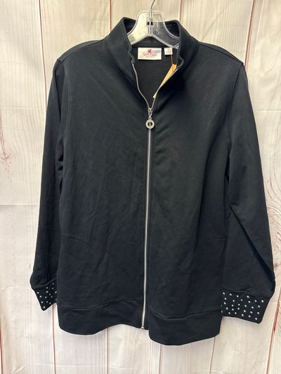 Quacker Factory Women's Size S Black Jacket