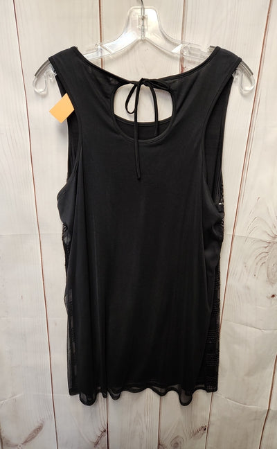 Newport News Women's Size L Black Dress