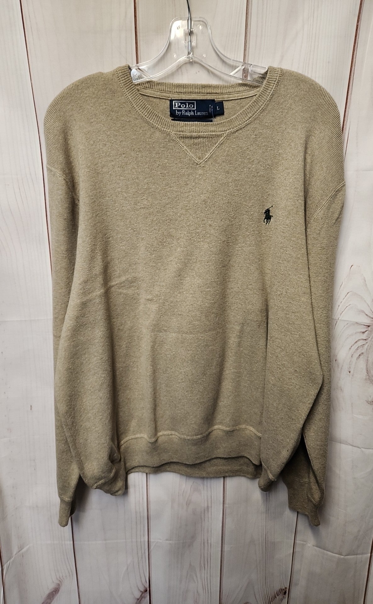 Polo by Ralph Lauren Men's Size L Beige Sweater