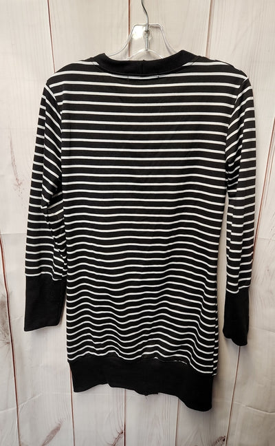 Merokeety Women's Size M Black & White Cardigan