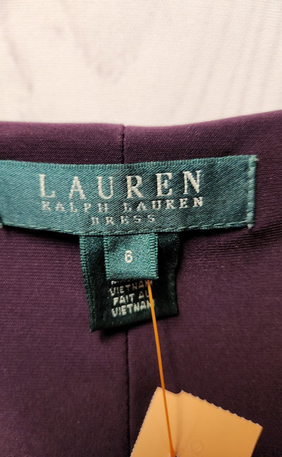 Lauren by Ralph Lauren Women's Size 6 Purple Dress