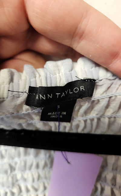Ann Taylor Women's Size S Gray Long Sleeve Top