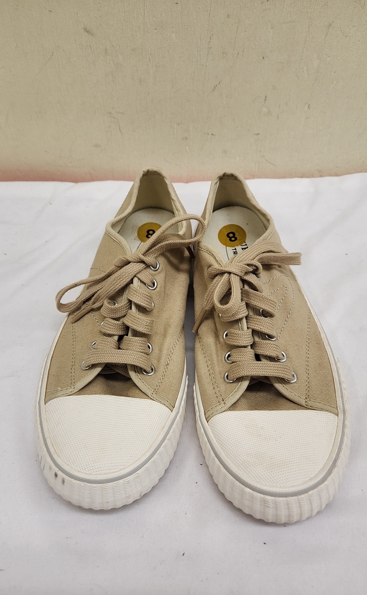 Tretorn Women's Size 8 Tan Sneakers Shoes