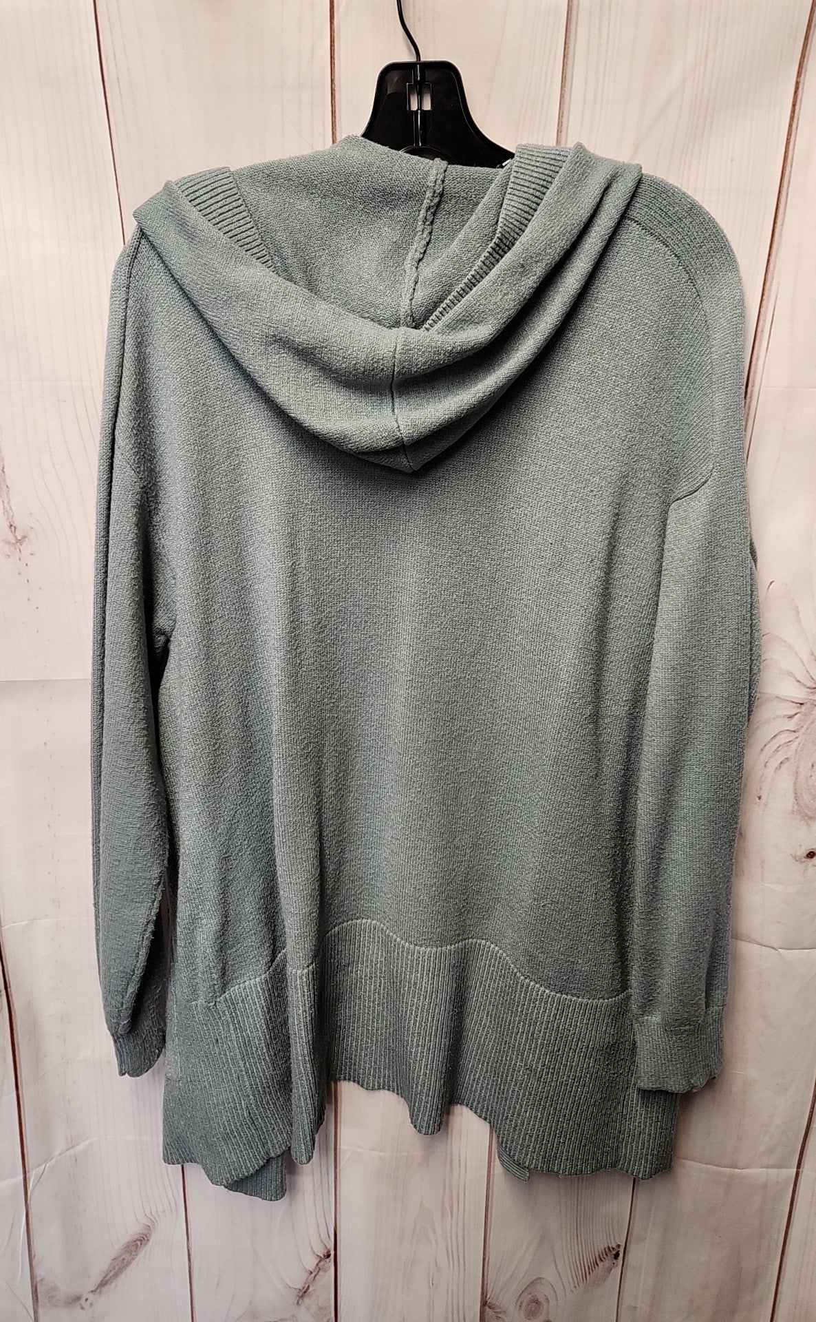 Lou & Grey Women's Size L Teal Cardigan