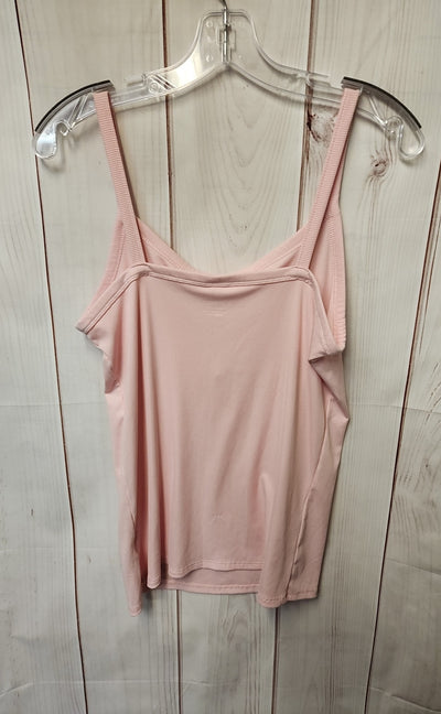 No Boundaries Women's Size XL Pink Sleeveless Top
