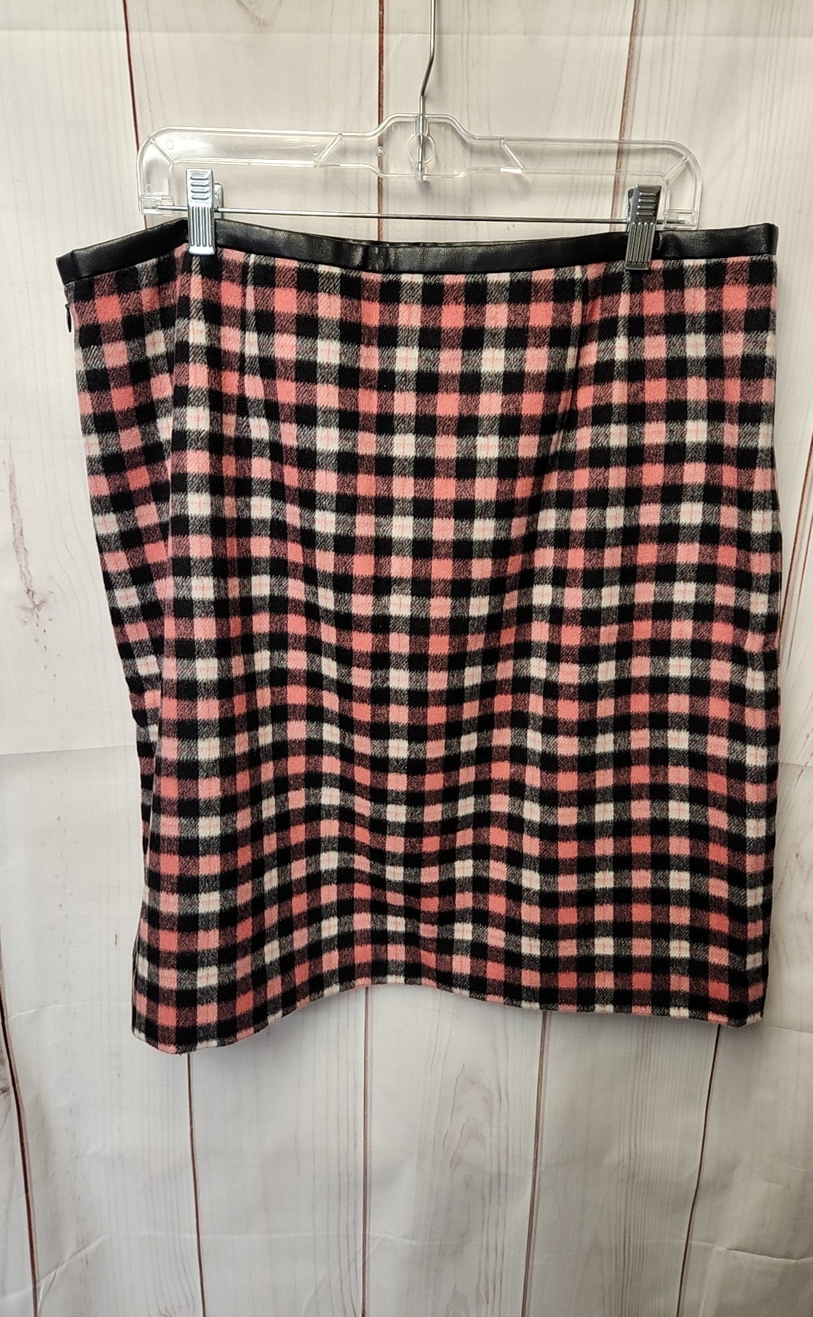 Talbots Women's Size 16 Black & Pink Skirt