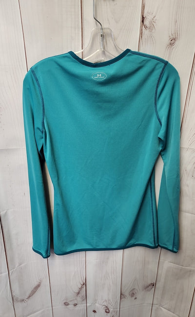 Under Armour Women's Size M Green Long Sleeve Top