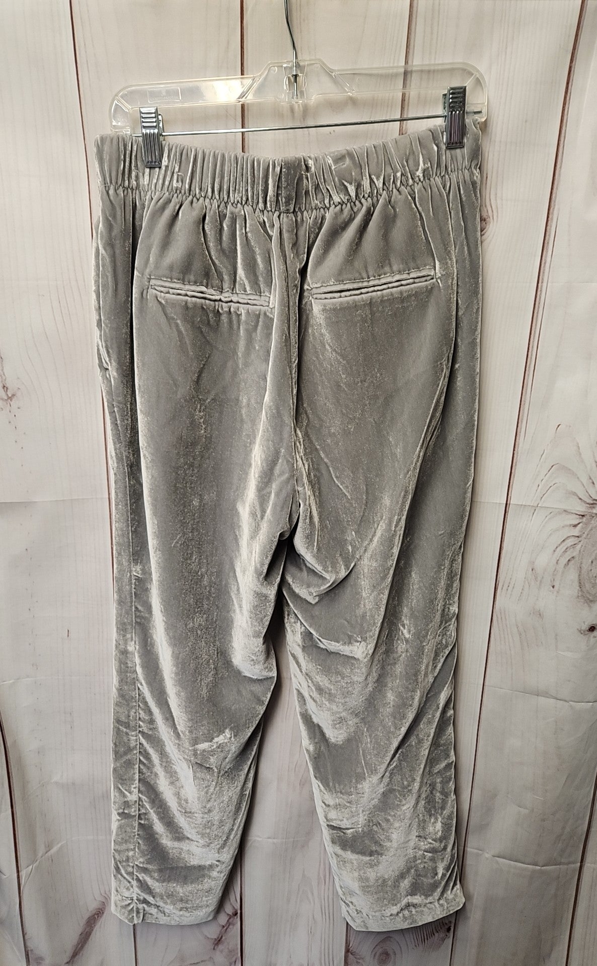 Ann Taylor Women's Size S Gray Velour Sweatpants