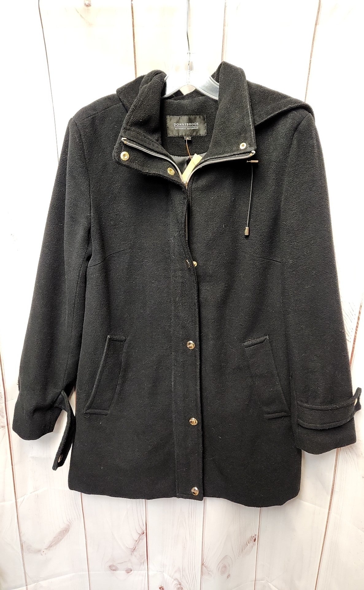 Donny Brook Women's Size M Black Coat