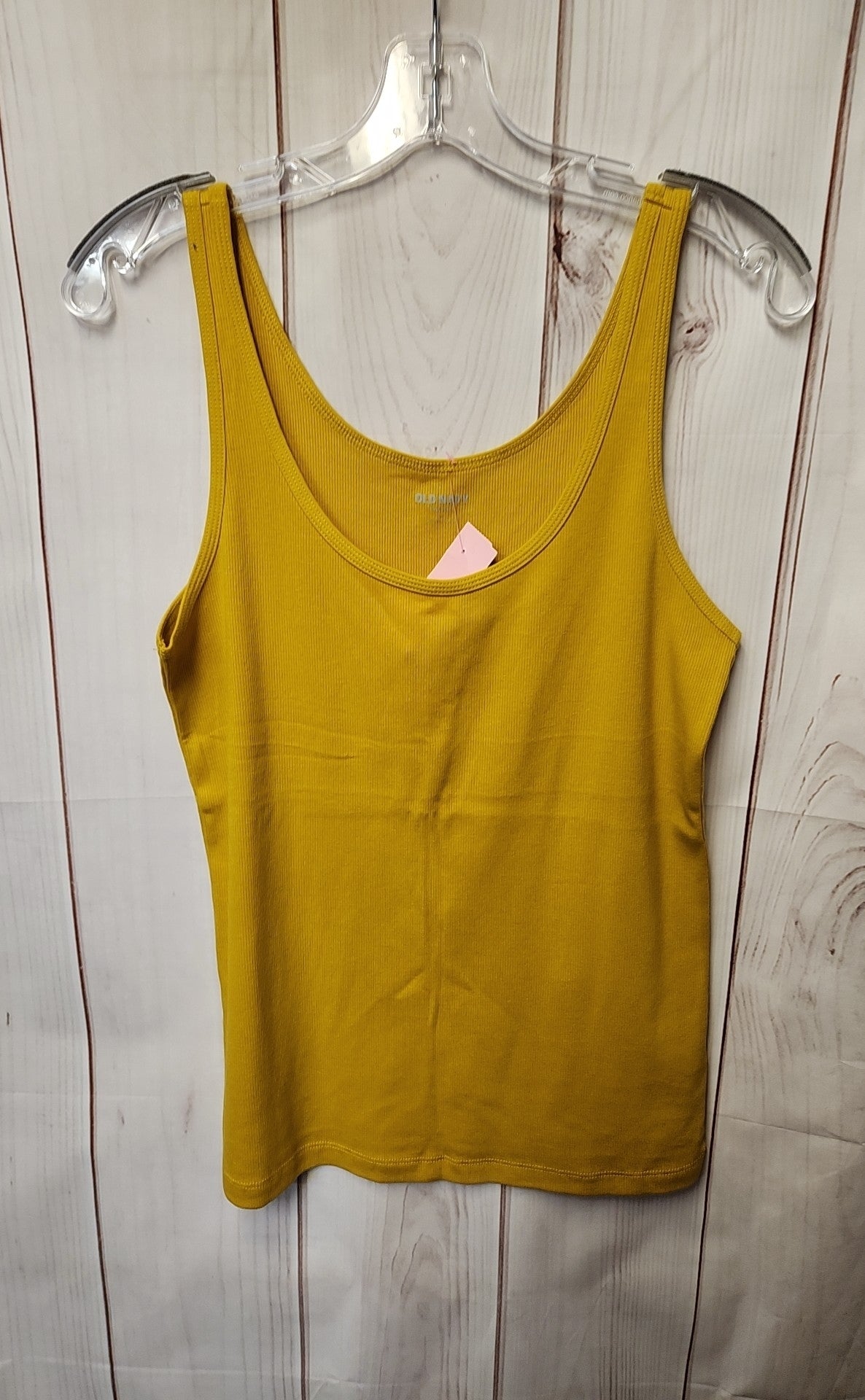 Old Navy Women's Size L Yellow Sleeveless Top