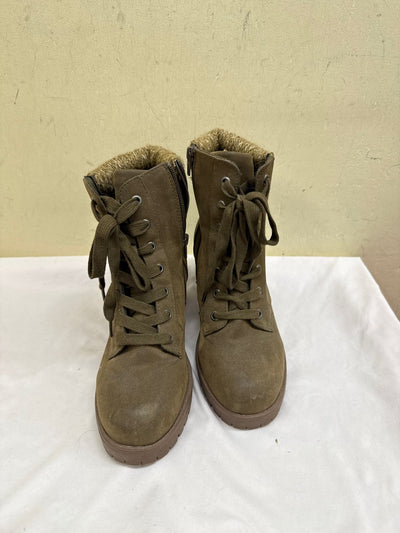 Universal Thread Women's Size 7-1/2 Brown Boots Shoes