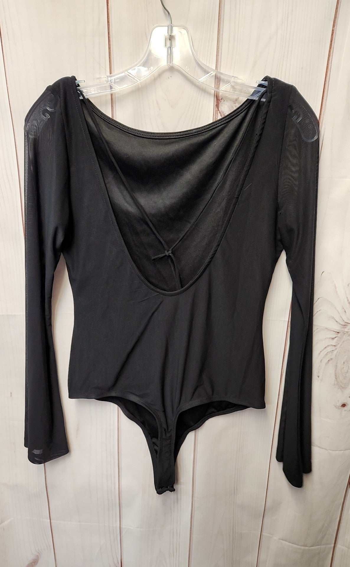 Princess Polly Women's Size 8 Black Bodysuit