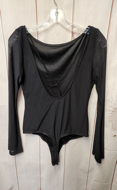 Princess Polly Women's Size 8 Black Bodysuit