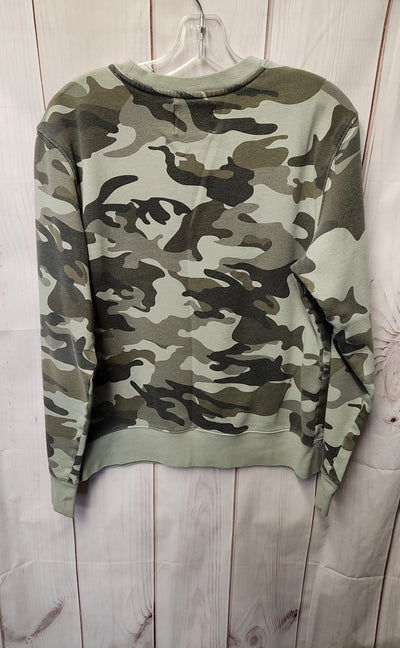Champion Women's Size S Green Camo Sweatshirt