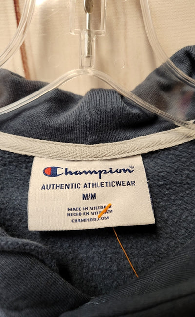 Champion Men's Size M Navy Blue Hoodie Hooded Sweatshirt
