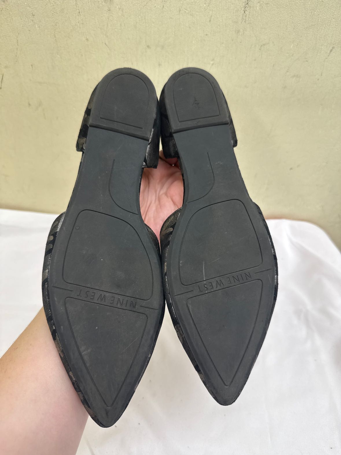 Nine West Women's Size 9 Black Flats Shoes