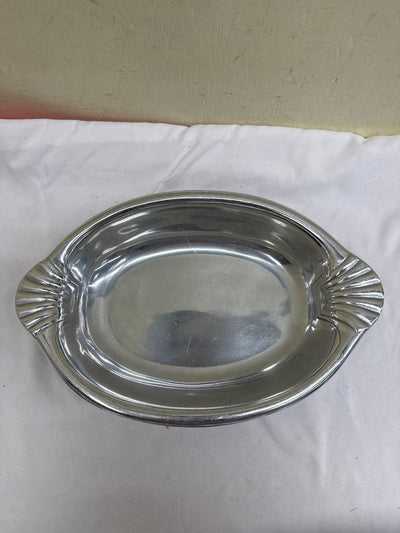 The Wilton Co. Pewter Serving Bowl AS IS - scratches