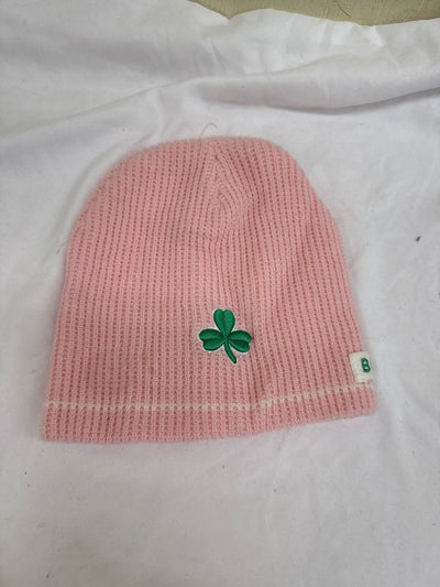 Pink Boston Beanie Hat