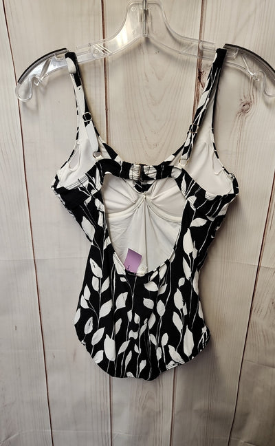 Anna  Cole Women's Size 8 Black Swimsuit