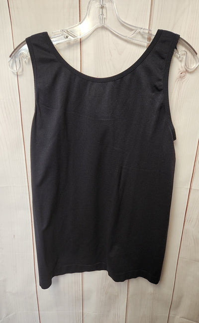 Jilla Women's Size 1X Black Sleeveless Top