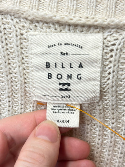 Billabong Women's Size M White Sweater