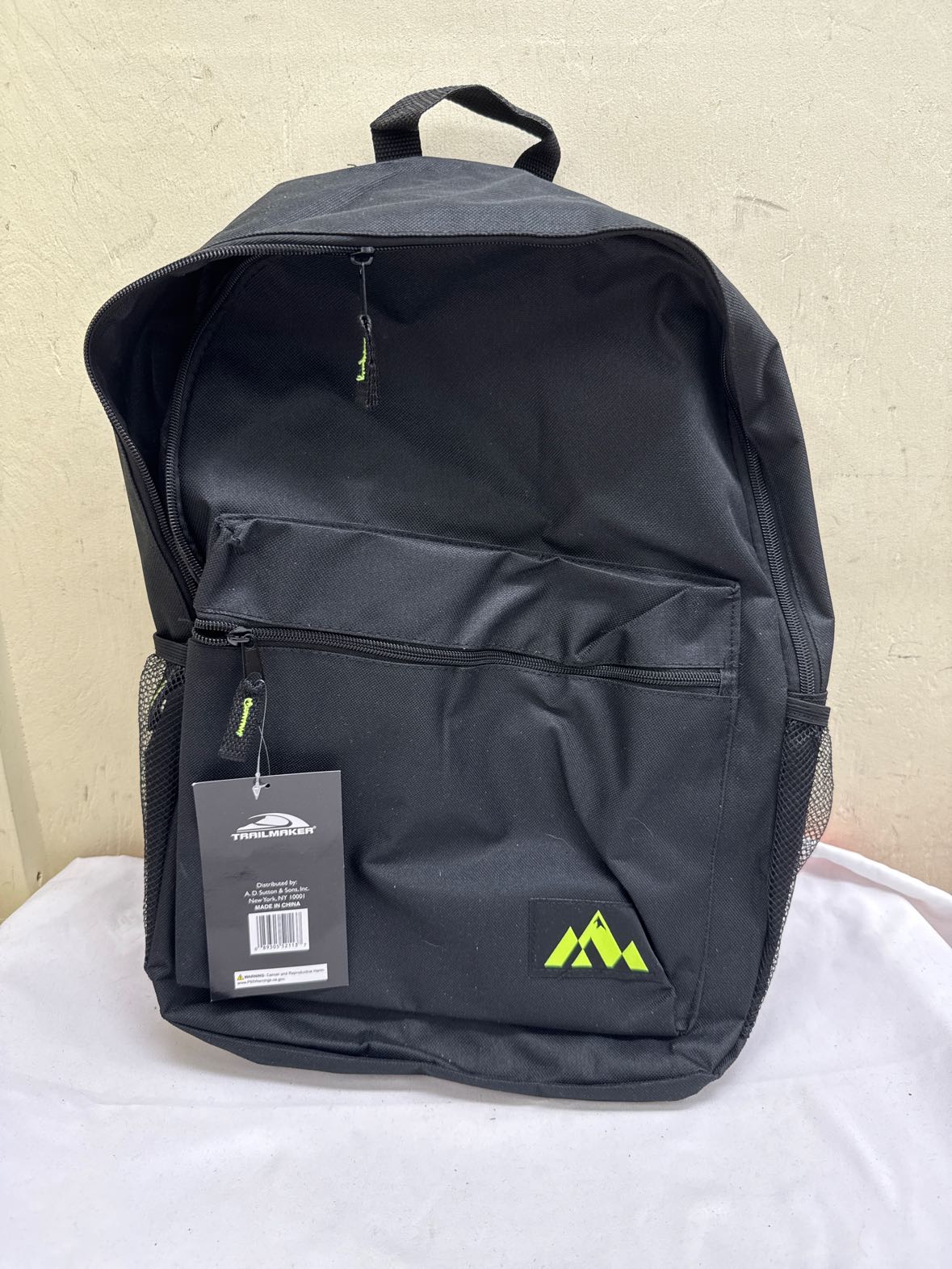 NWT Trailmaker Black Backpack