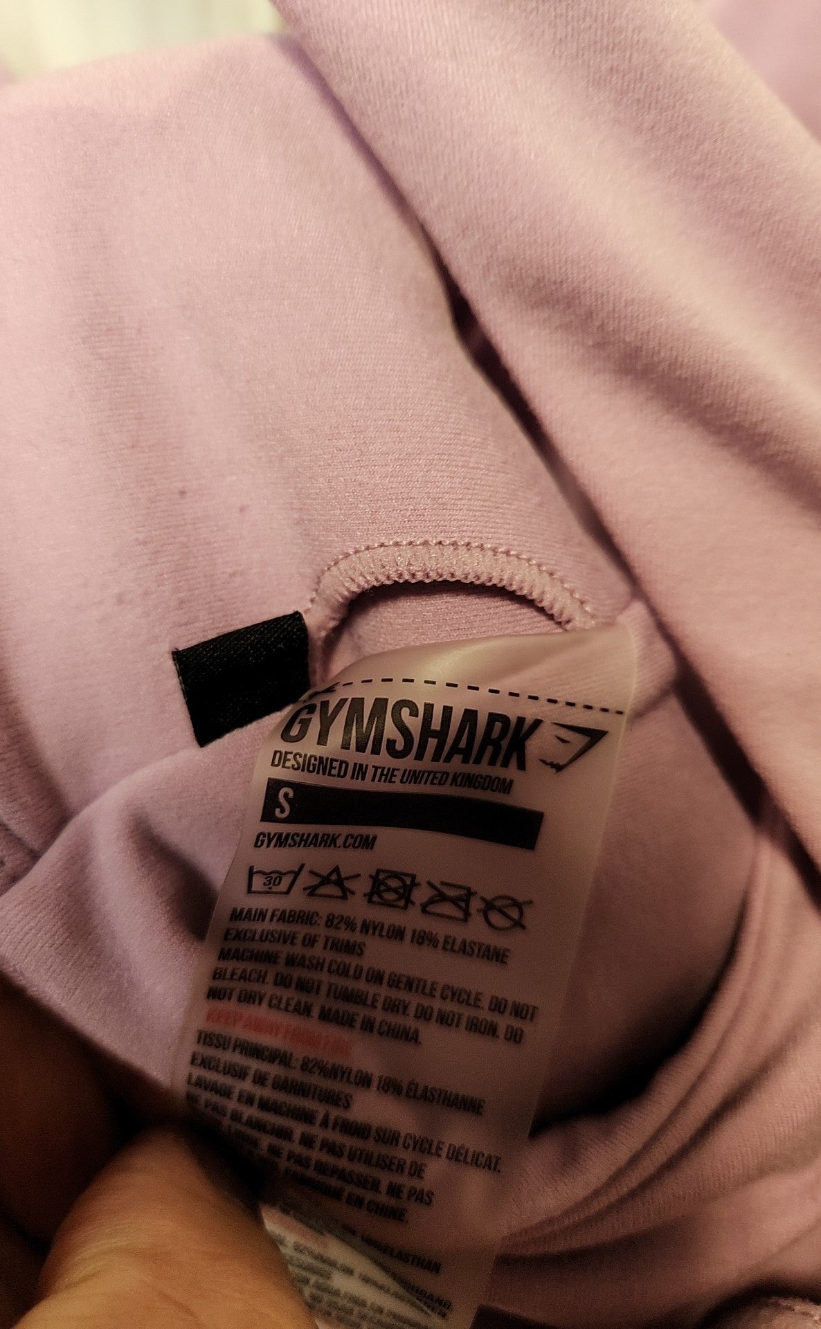 Gymshark Women's Size S Purple Sports Bra