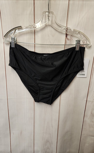 NWT FullFitAll Women's Size 16 Black Swim Bottom