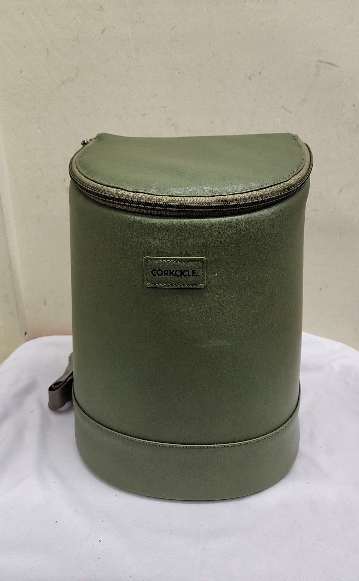 Corkcicle Green Eola Bucket Cooler Backpack