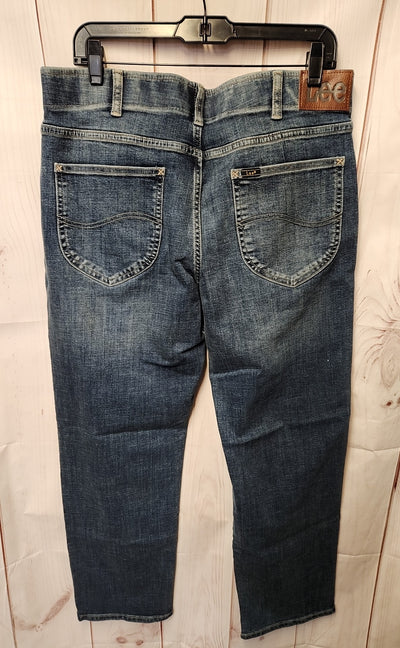 NWT Lee Men's Size 36x29 Blue Jeans Regilar Fit Straight Leg