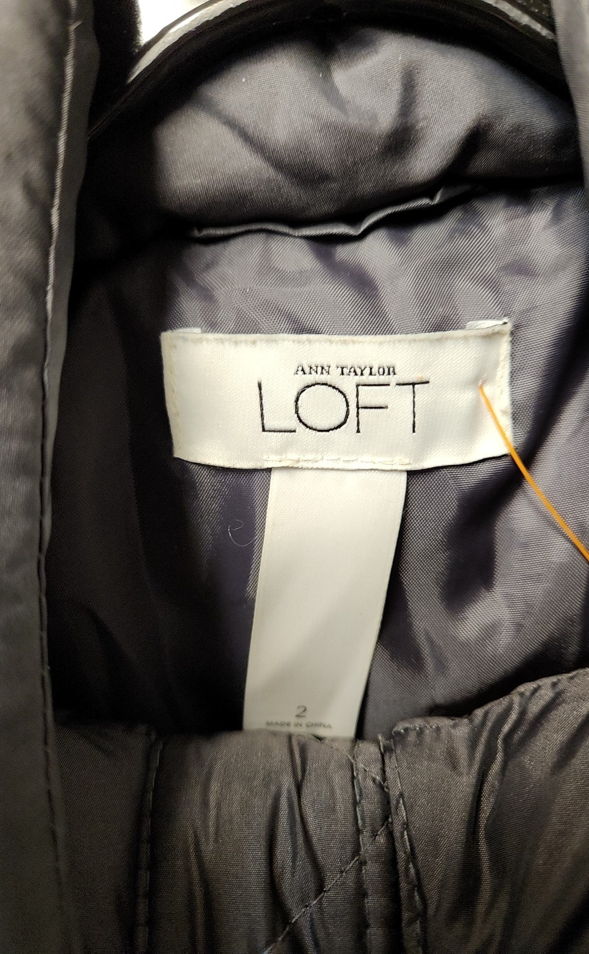 Loft Women's Size 2 Gray Vest