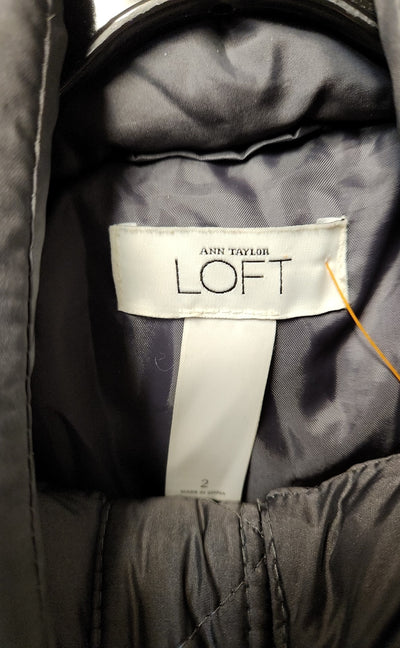Loft Women's Size 2 Gray Vest