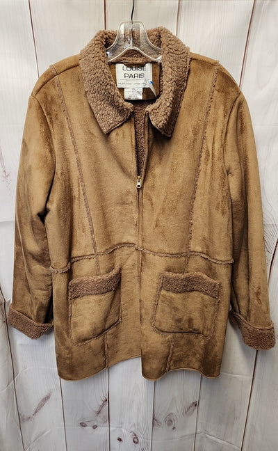 Louise Paris Women's Size 2X Tan Jacket