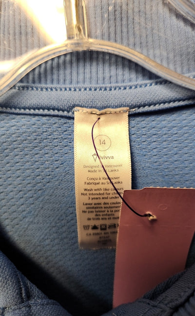Ivivva - Lululemon Girl's Size 14 Blue Shirt