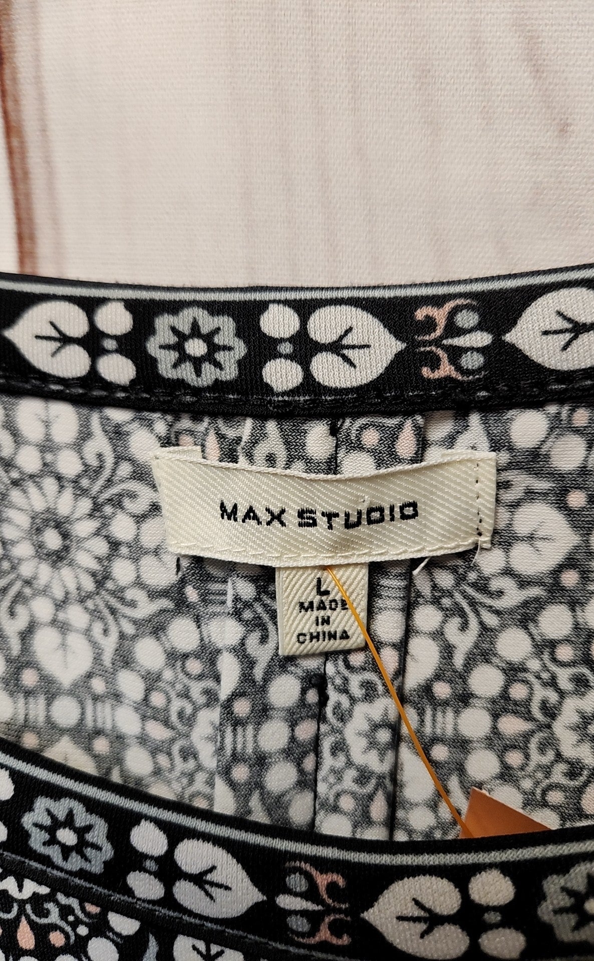 Max Studio Women's Size L Black Dress