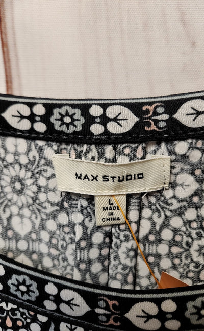 Max Studio Women's Size L Black Dress