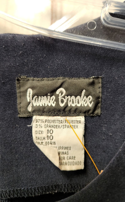 Jamie Brooke Women's Size 10 Blue Dress