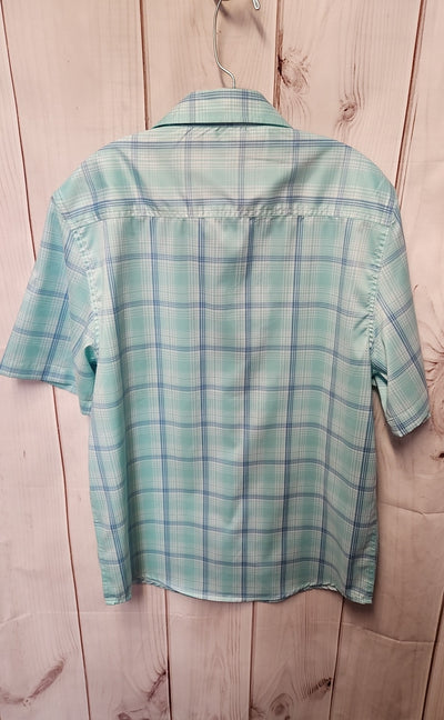 Izod Boy's Size 18/20 Light Blue Shirt