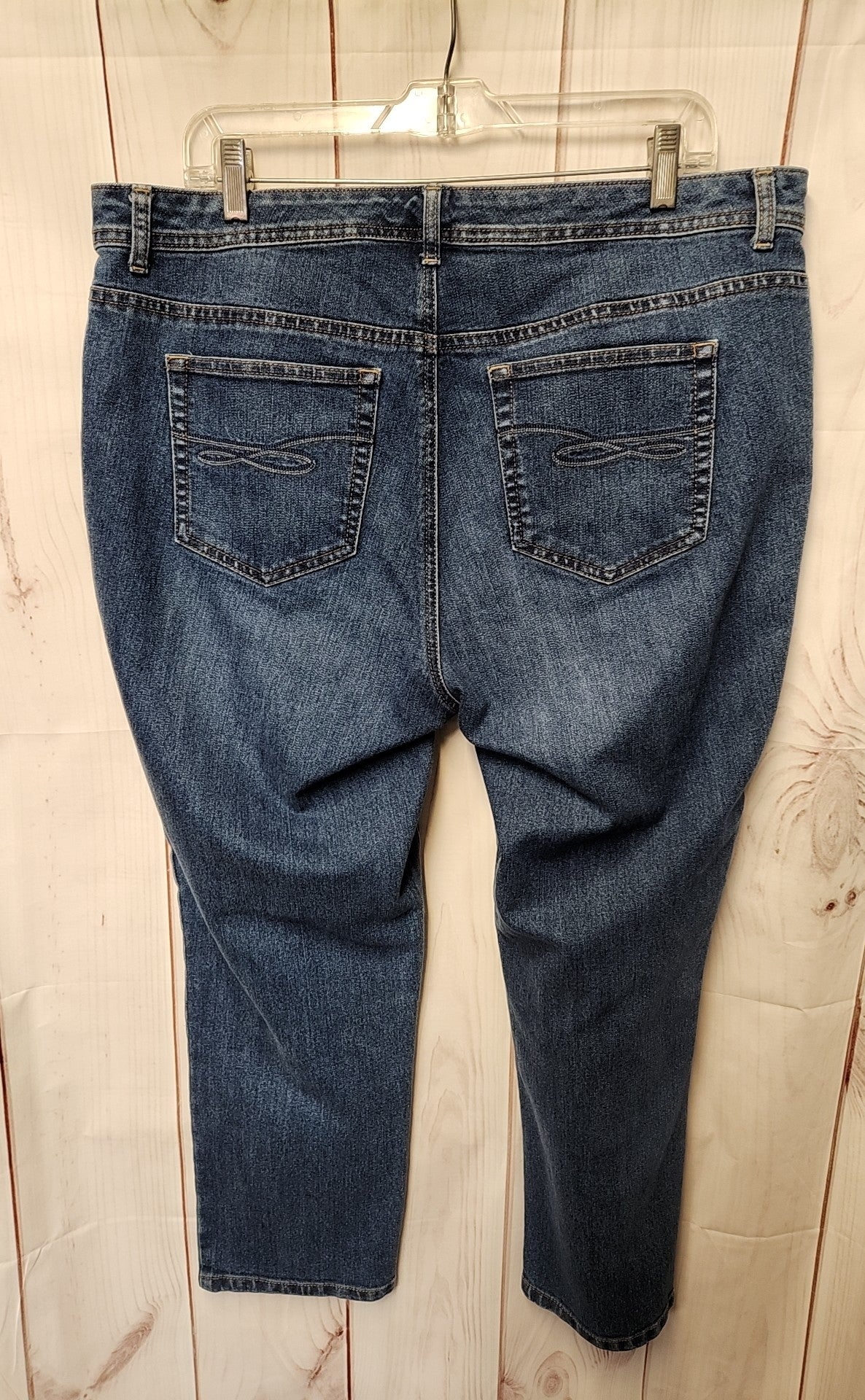 Style & Co Women's Size 33 (15-16) Blue Jeans Slim Leg