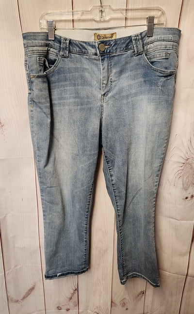 Democracy Women's Size 33 (15-16) Blue Jeans