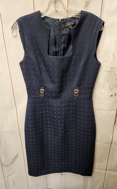 Tahari Women's Size 6 Navy Dress