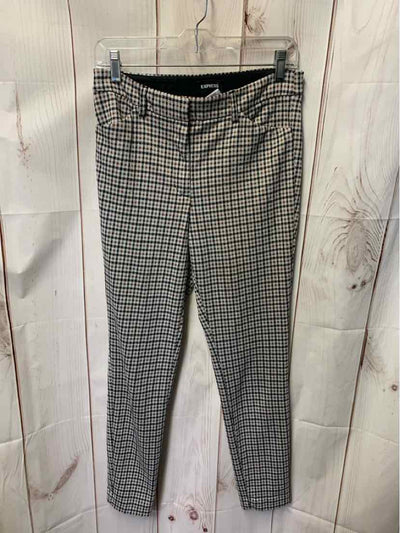 Express Women's Size 6 Black & Brown Pants Skinny High Rise