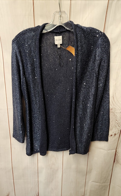 Nic & Zoe Women's Size XS Navy Cardigan